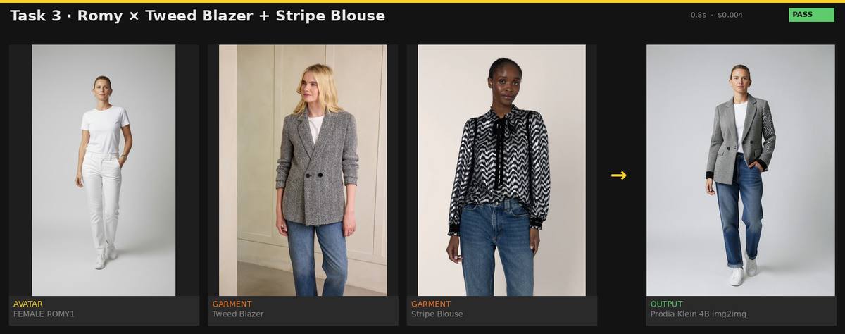 Romy × Tweed Blazer + Stripe